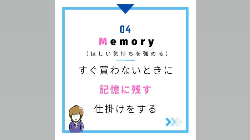 Memory（欲求を強める）