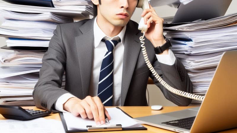 仕事が忙しいことを態度に出す人の3つの特徴