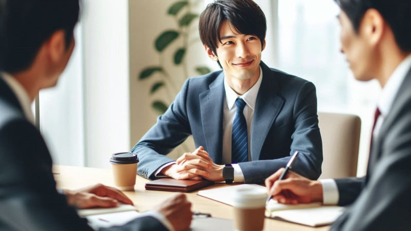 商談はお客様との対話を心がける
